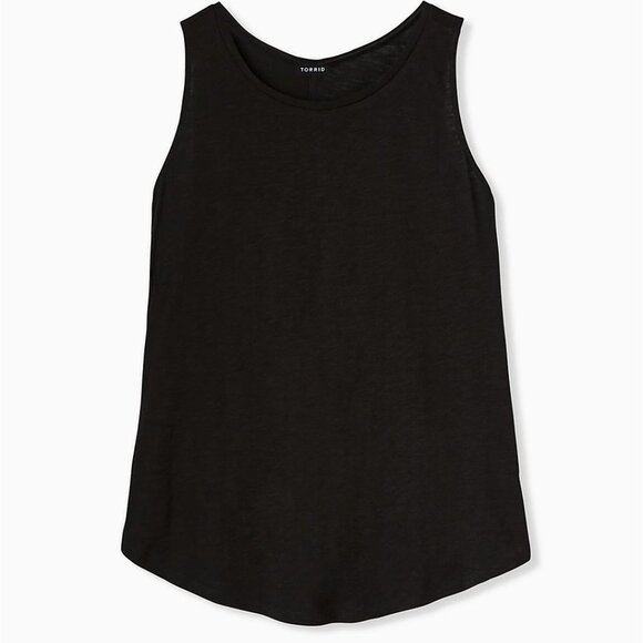 🆕 2X BLACK HERITAGE SLUB CLASSIC FIT SLEEP TANK - Picture 1 of 5